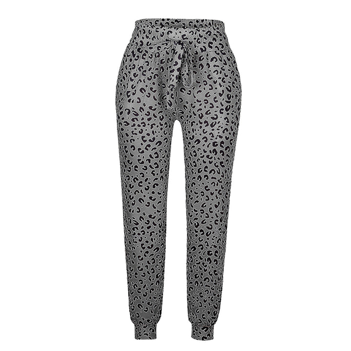 Xandra | Damesbroek met luipaardprint