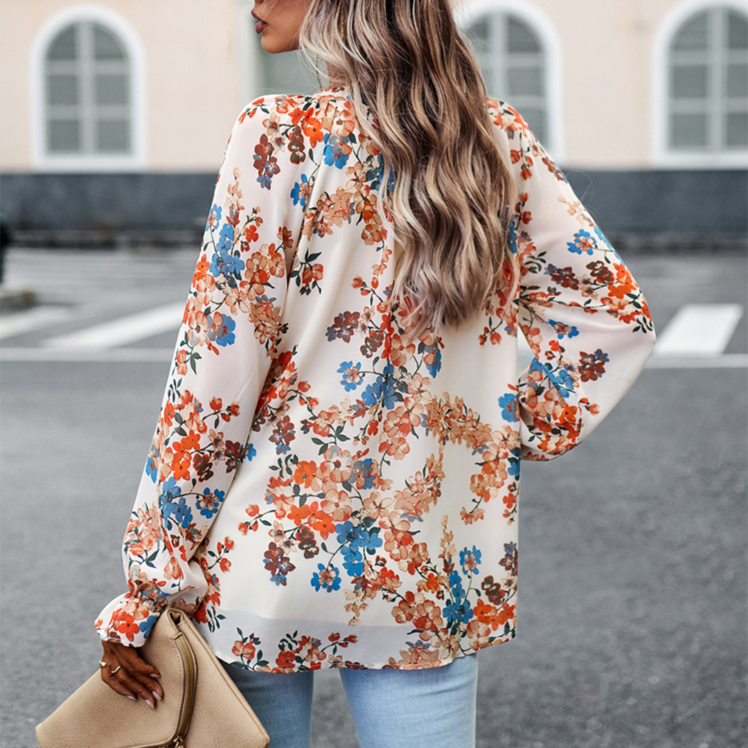 Zomer Bloemenprint Blouse