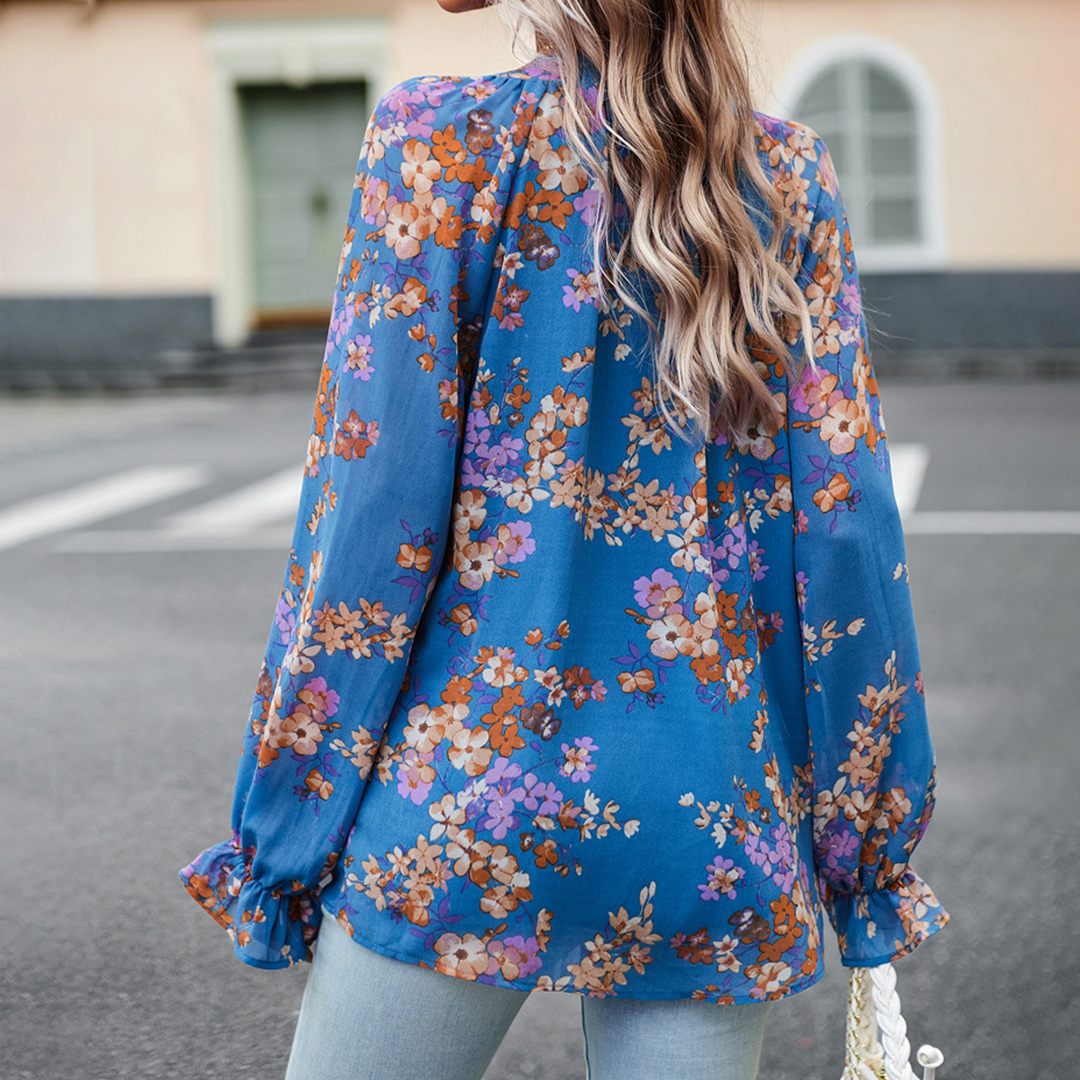 Zomer Bloemenprint Blouse